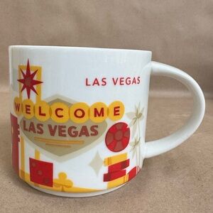 2015 Starbucks Las Vegas You Are Here Collectible Stackable 14oz Mug